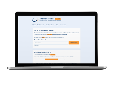 Kostenloser llms.txt-Generator von Leinberger Media